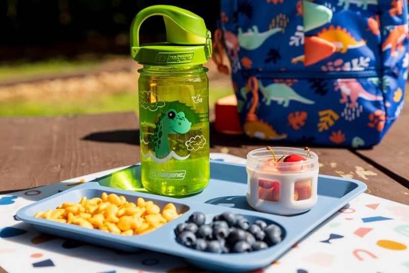 12oz On-The-Fly Kids Lock-Top Bottle with Graphics