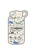 Nalgene Bottle Map Sticker